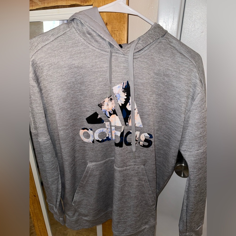 Adidas hoodie size large